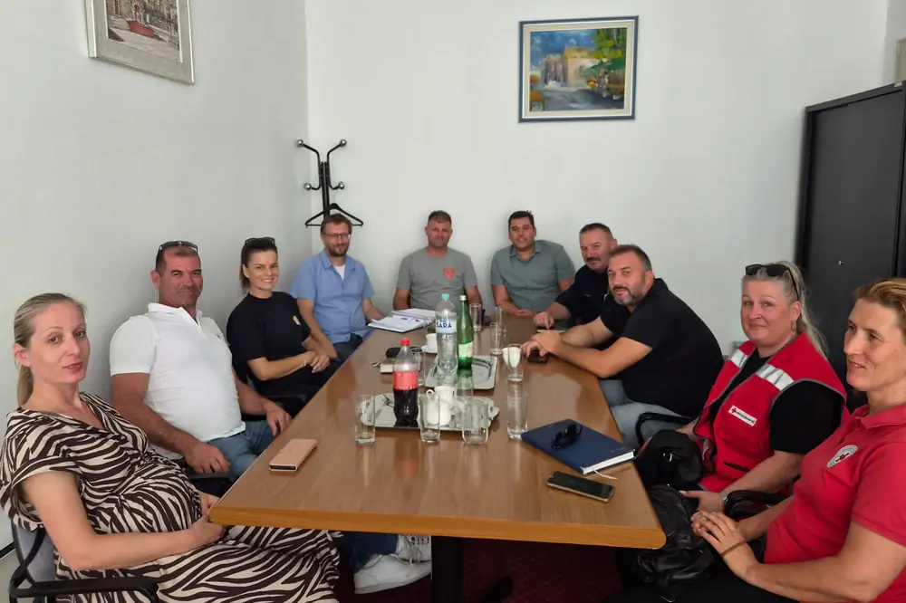 U Blatu održan sastanak operativnih službi civilne zaštite – analiza aktivnosti tijekom požara