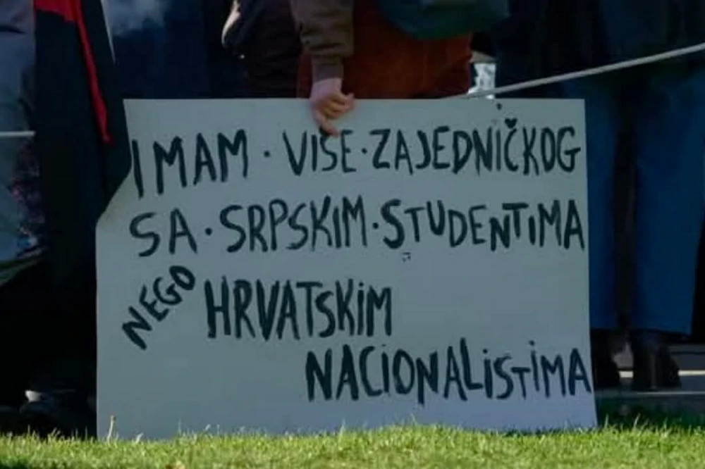 Ideološki marš koji cilja Hrvatsku: Pokušaj prijenosa balkanskih nereda preko granice